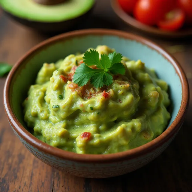 Guacamole with Nopales (Mexican Cactus)