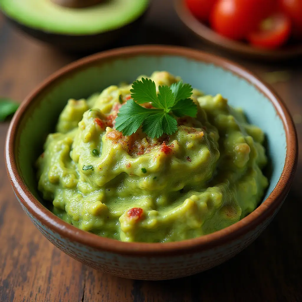 Guacamole with Nopales (Mexican Cactus)