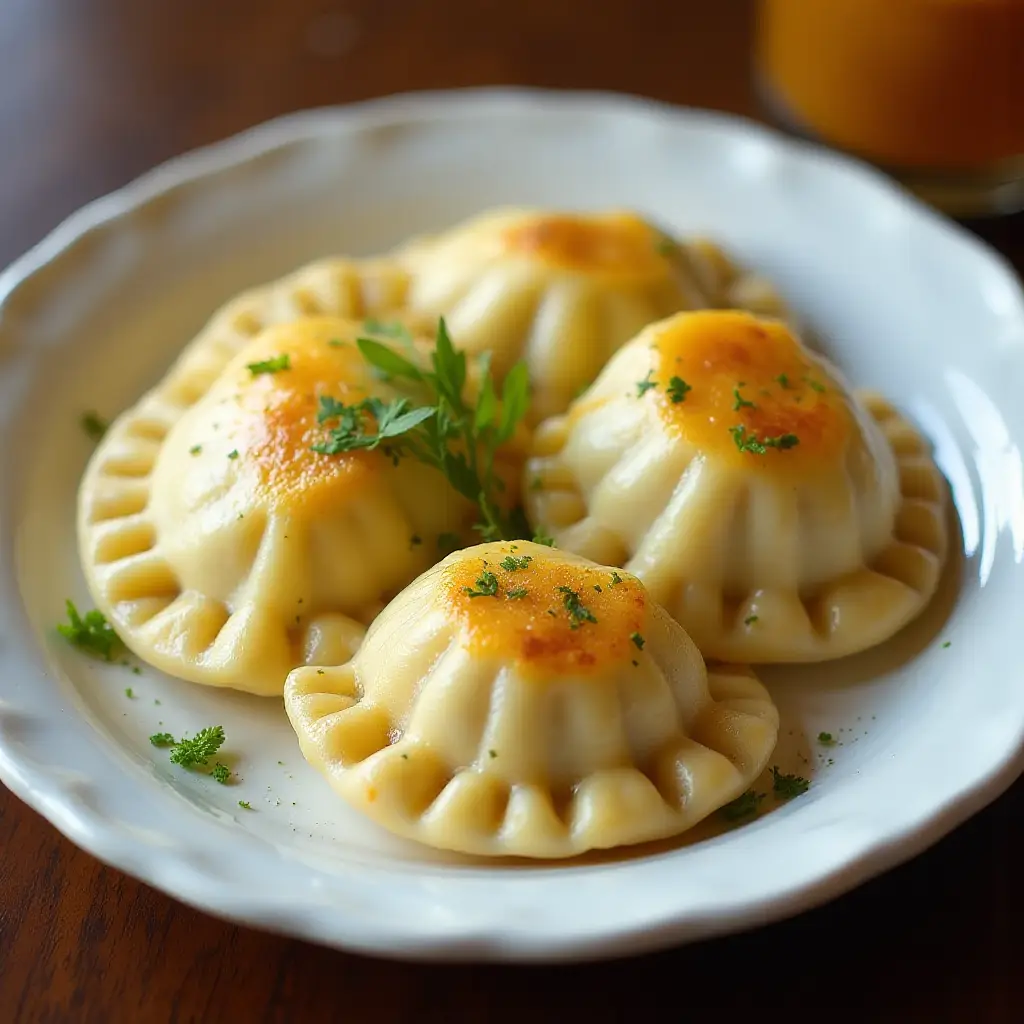 Potato and Cheese Pierogi