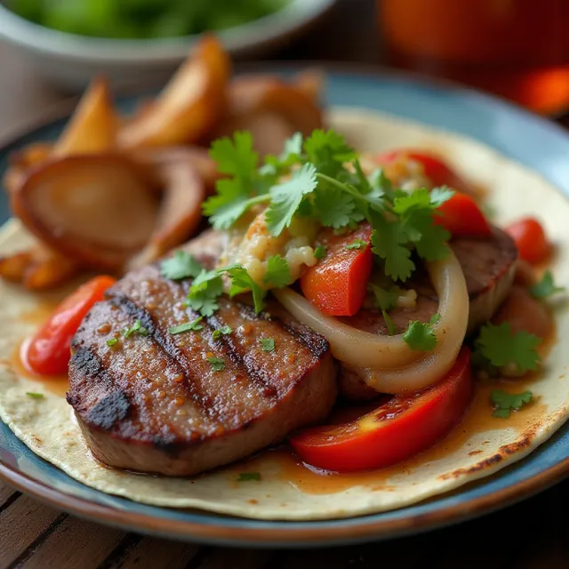 Grilled Steak Fajitas