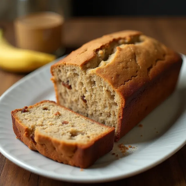 Oatmeal Banana Nut Bread