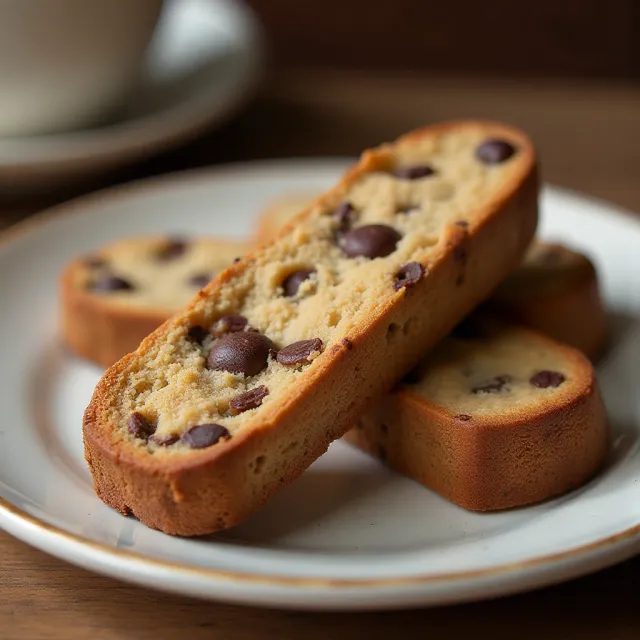 Chocolate Nut Biscotti