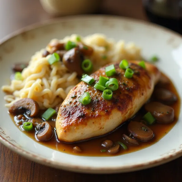 Sweet Chicken Marsala