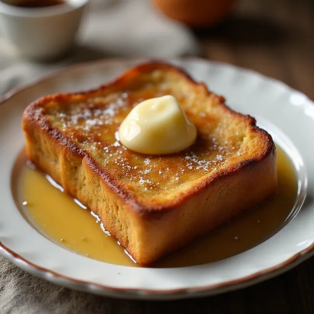 Overnight Eggnog French Toast