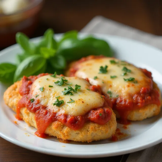 Farm Lady's Delicious Chicken Parmesan