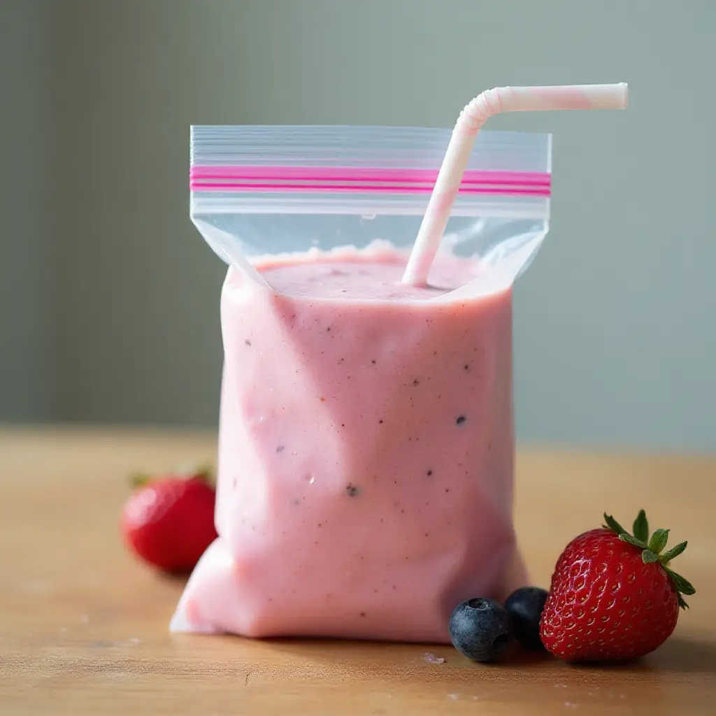 Yogurt Smoothie in a Bag