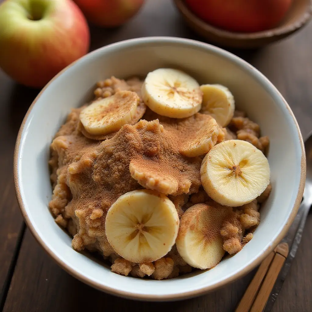 Cinnamon Apple and Banana 'Granolameal'