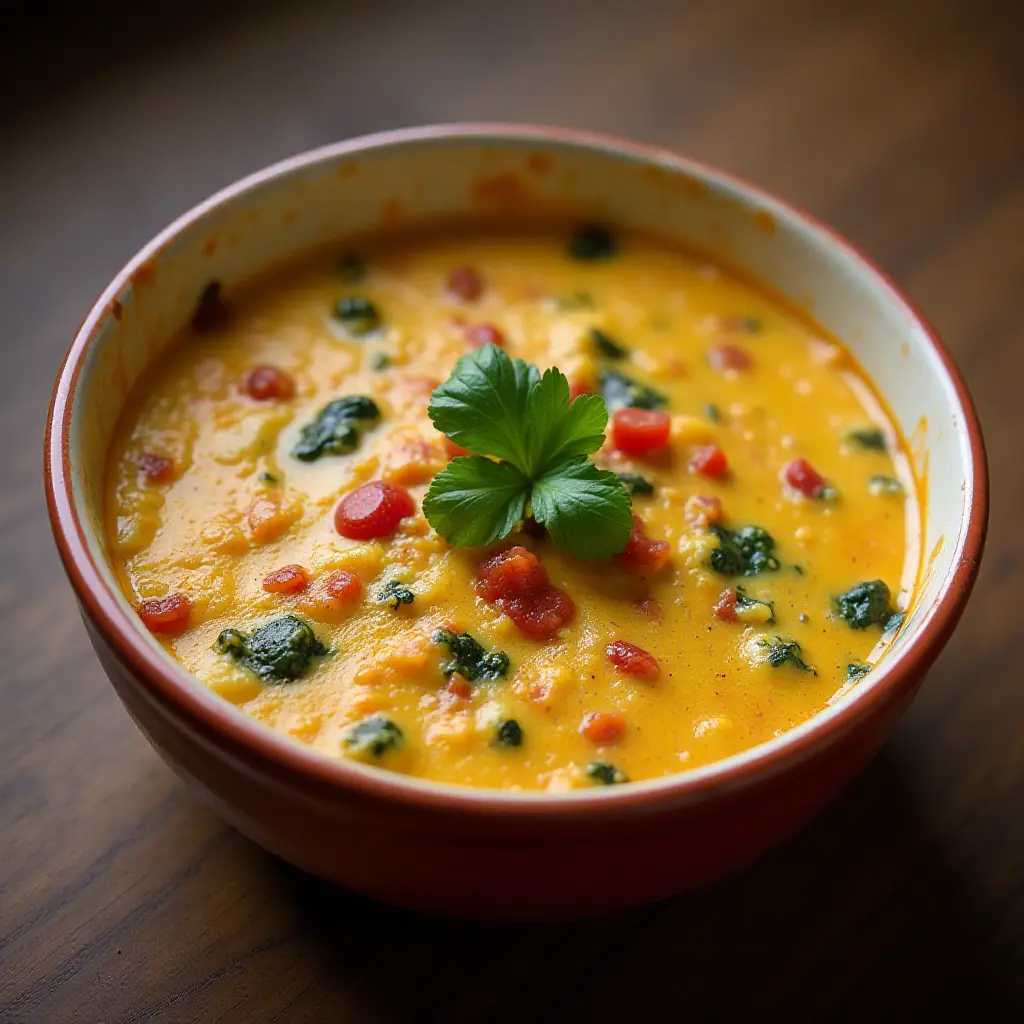Spinach Con Queso Dip