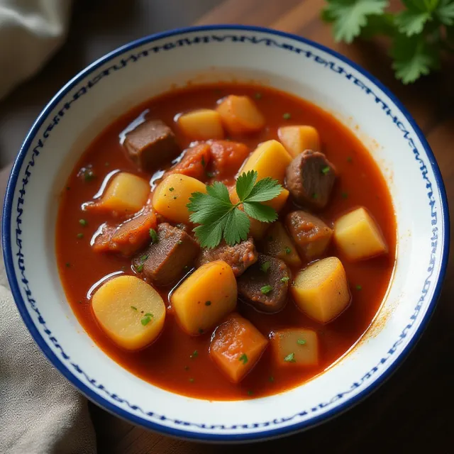 Authentic Hungarian Goulash