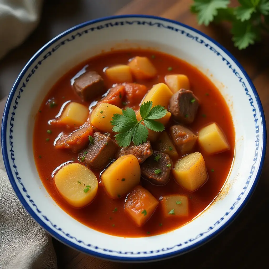 Authentic Hungarian Goulash