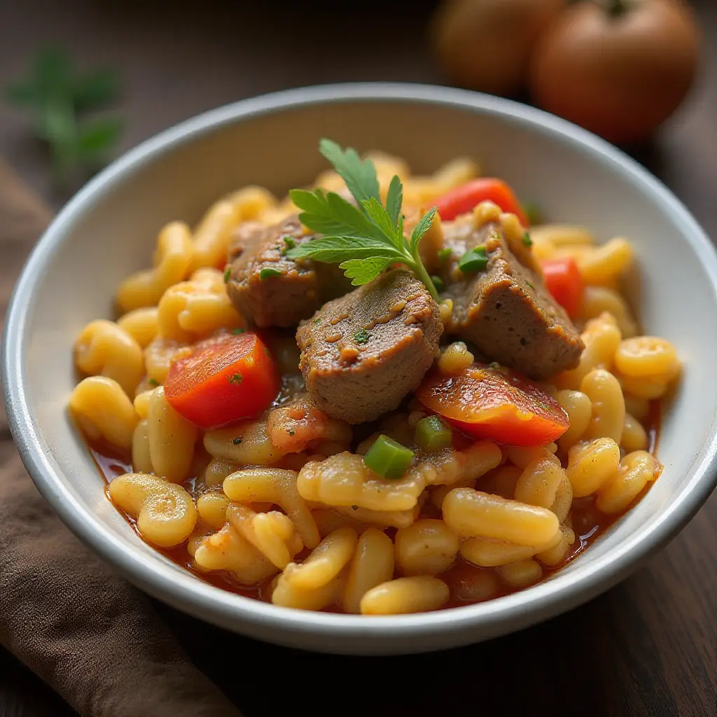 Greek Lamb and Orzo