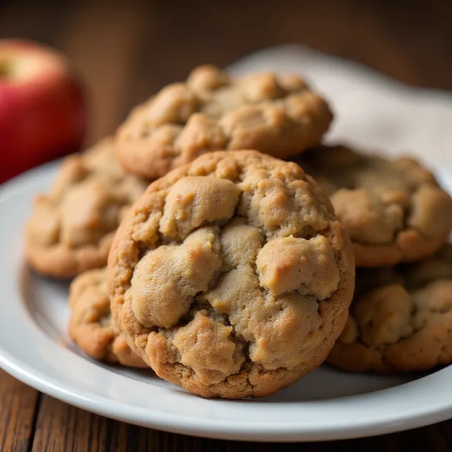 Applesauce Oatmeal Cookies