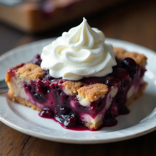 Blueberry or Cherry Dessert