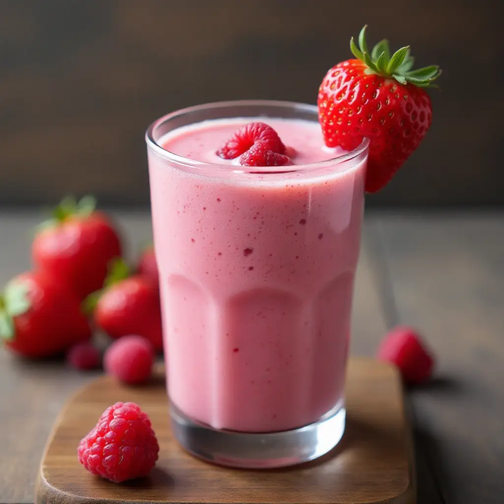 Strawberry Raspberry Smoothie