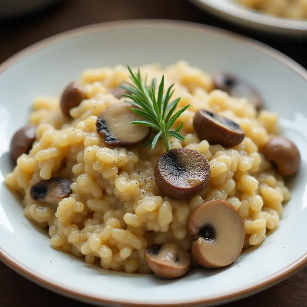Instant Pot Mushroom Risotto
