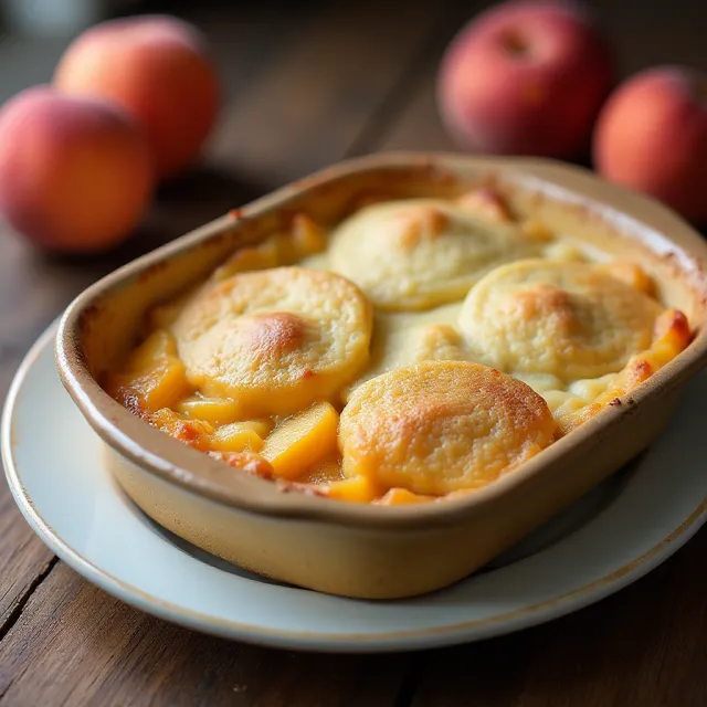Jackie's Fresh Peach Cobbler
