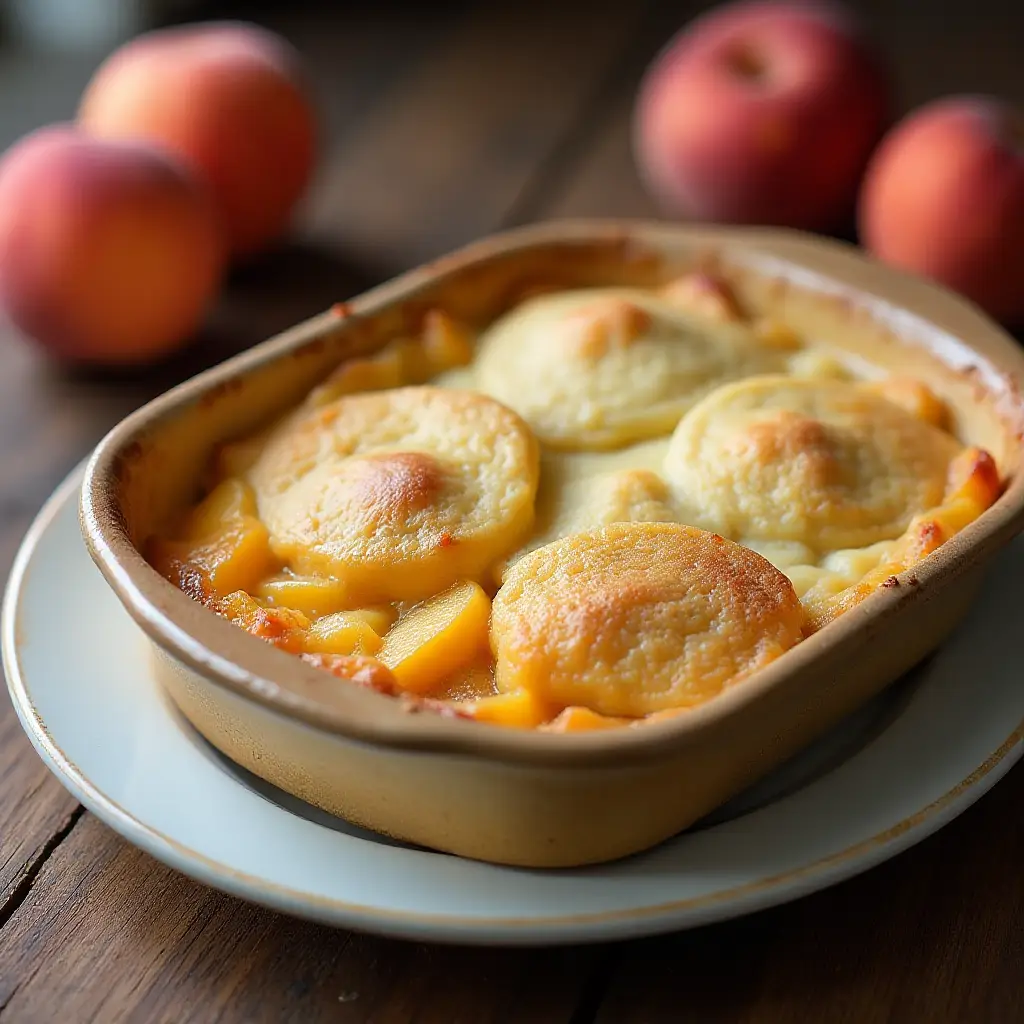 Jackie's Fresh Peach Cobbler