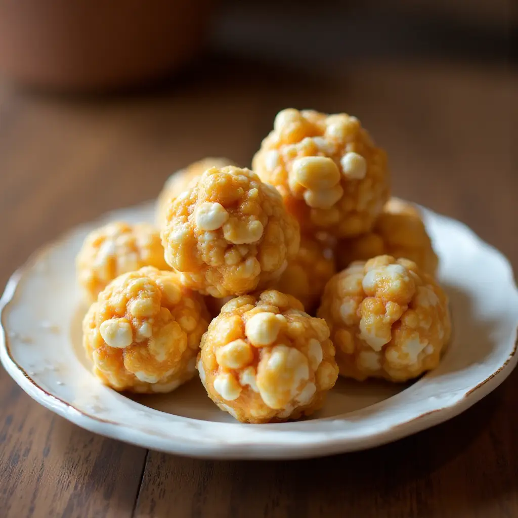 Pop's Molasses Popcorn Balls and Taffy