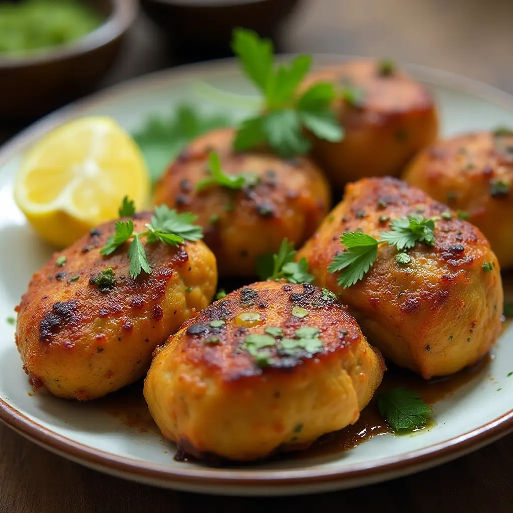 Chicken Hariyali Tikka