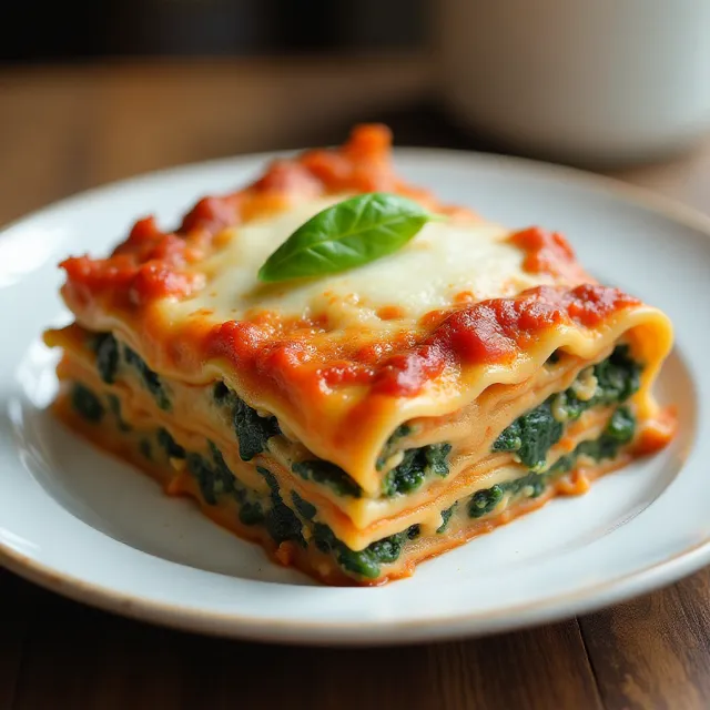 Delicious Spinach and Turkey Lasagna