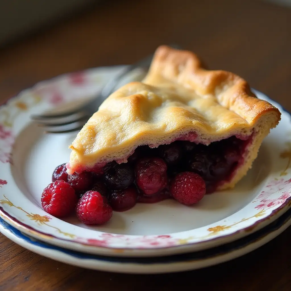 Three Berry Pie