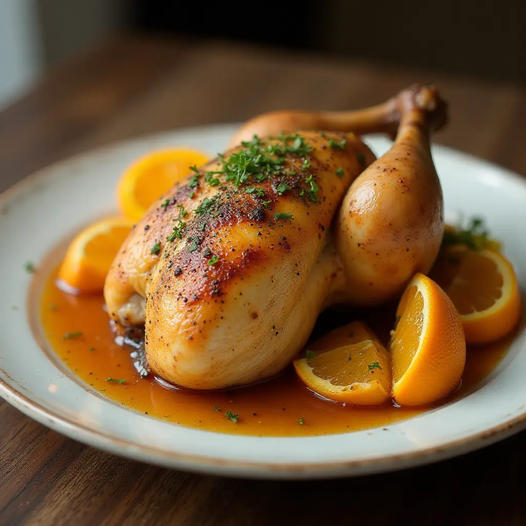 Orange Honey Garlic Chicken