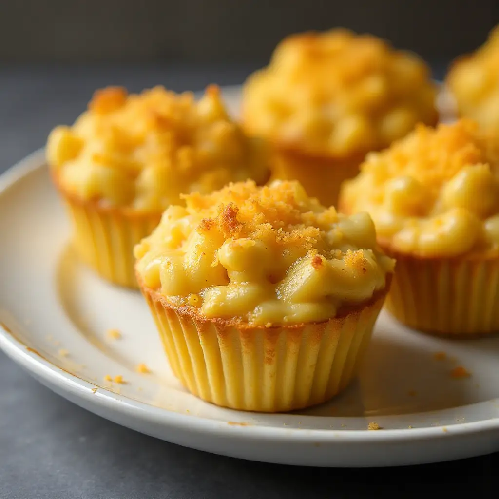 Easy Mac and Cheese Muffins