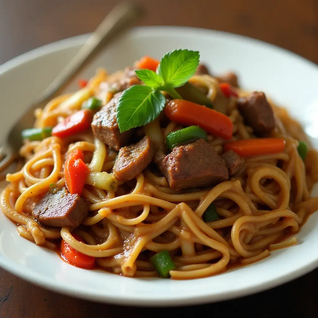 Beef Teriyaki Noodles