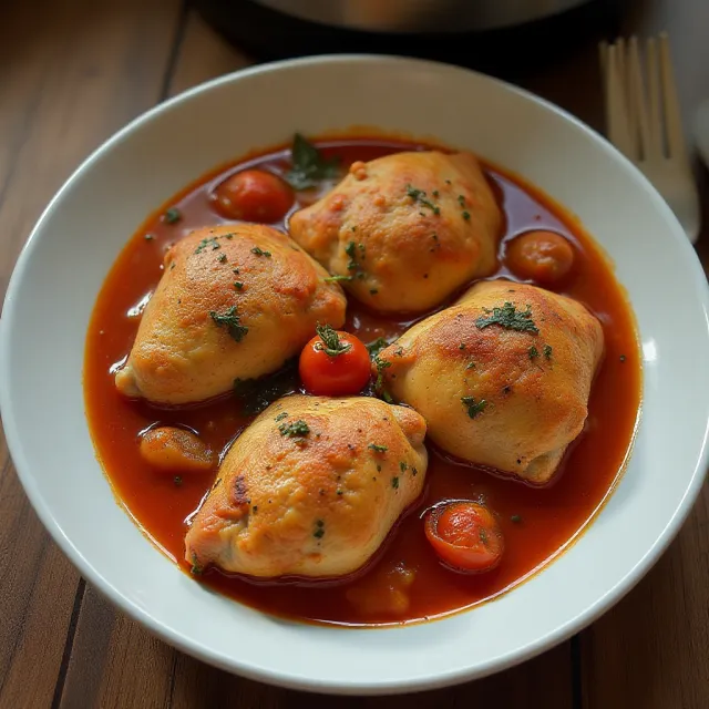 Instant Pot Chicken Cacciatore