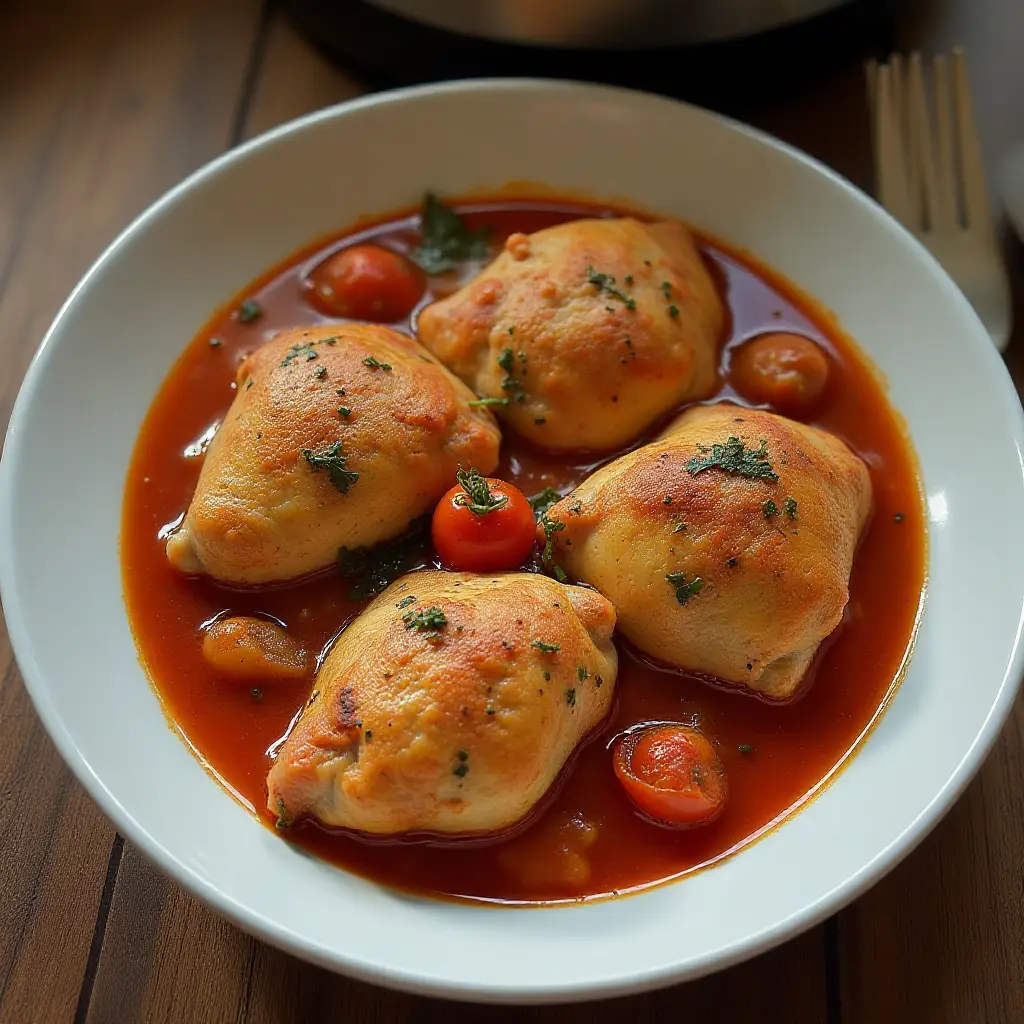Instant Pot Chicken Cacciatore