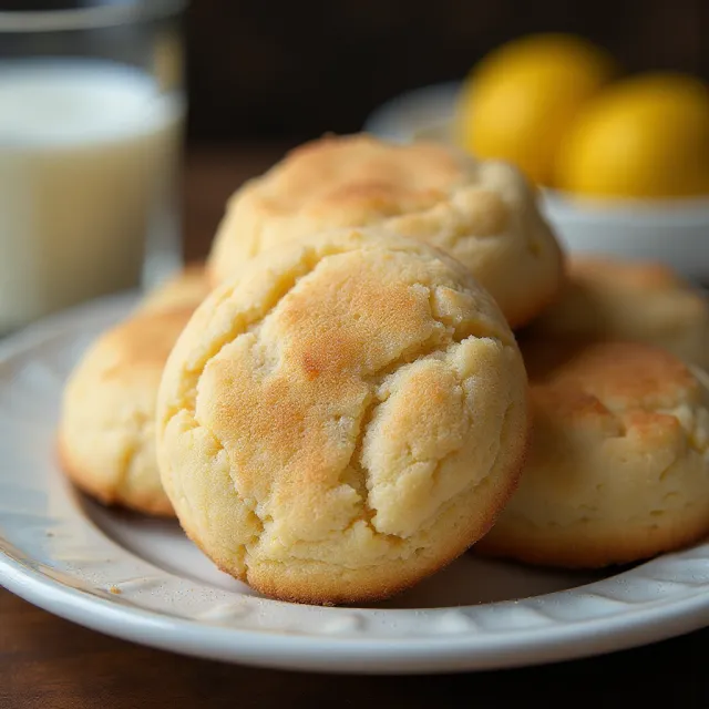 Zesty Lemon Snickerdoodles