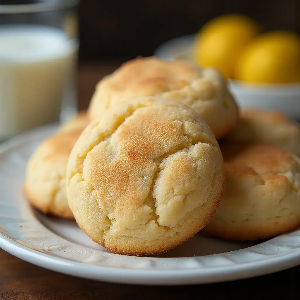 Zesty Lemon Snickerdoodles