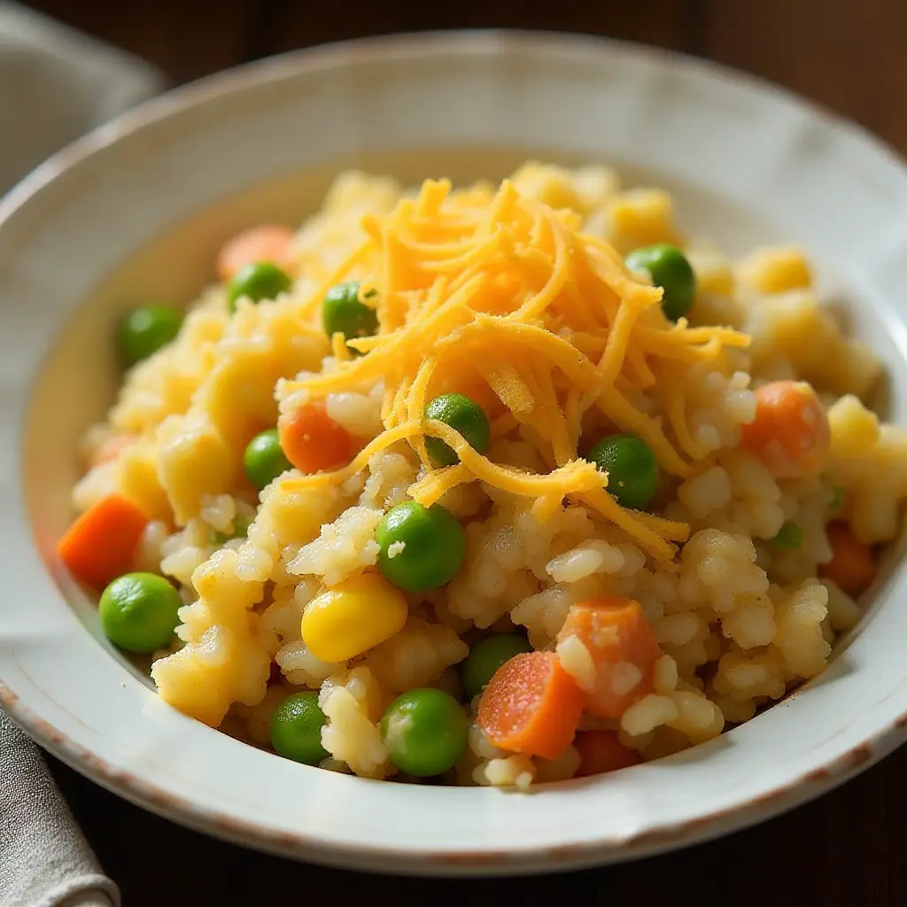Baked Vegetable Rice Pilaf