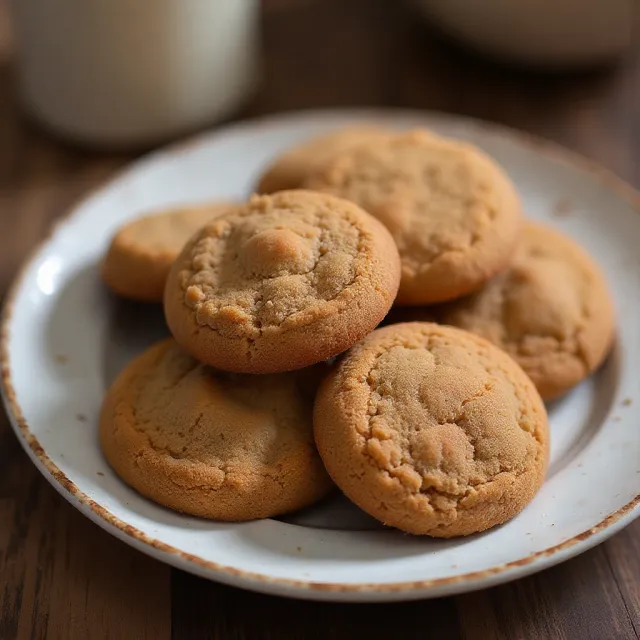Grandma's Gingersnap Cookies