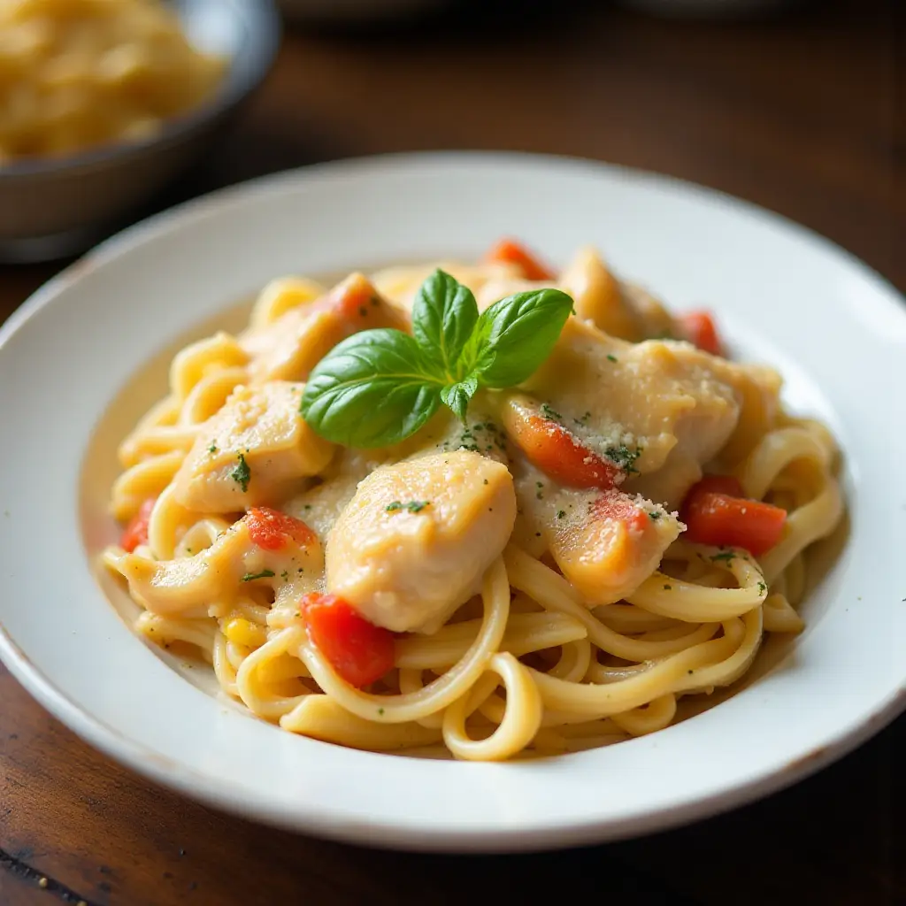 Classic Chicken Tetrazzini