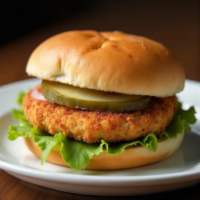 Traditional Indiana Breaded Tenderloin Sandwich