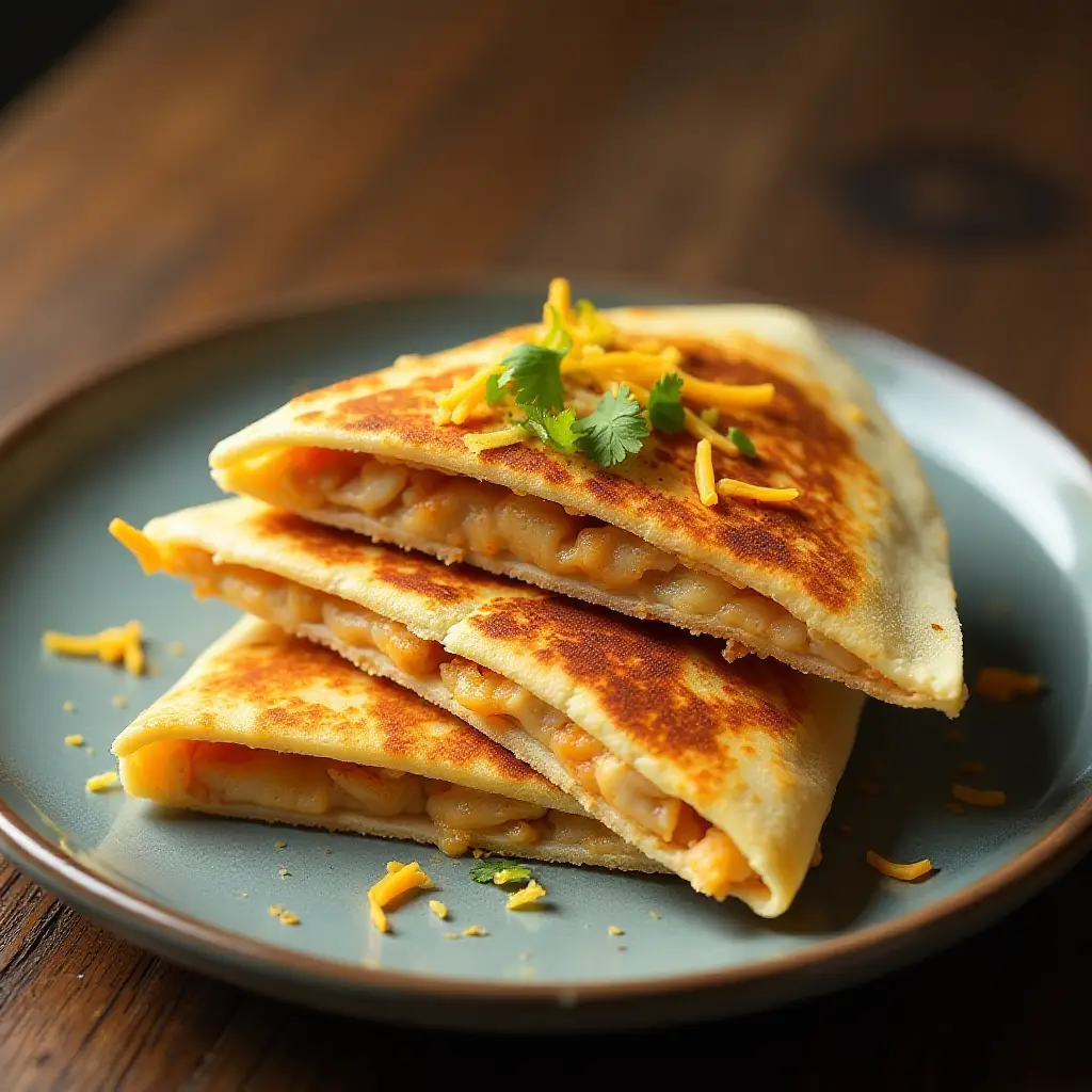 Air Fryer Chicken Quesadillas