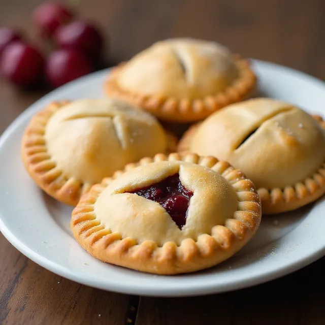 Mini Air Fryer Cherry Hand Pies