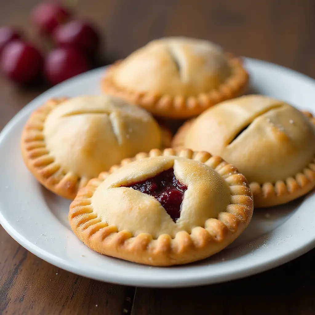 Mini Air Fryer Cherry Hand Pies