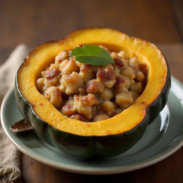 Stuffed Acorn Squash