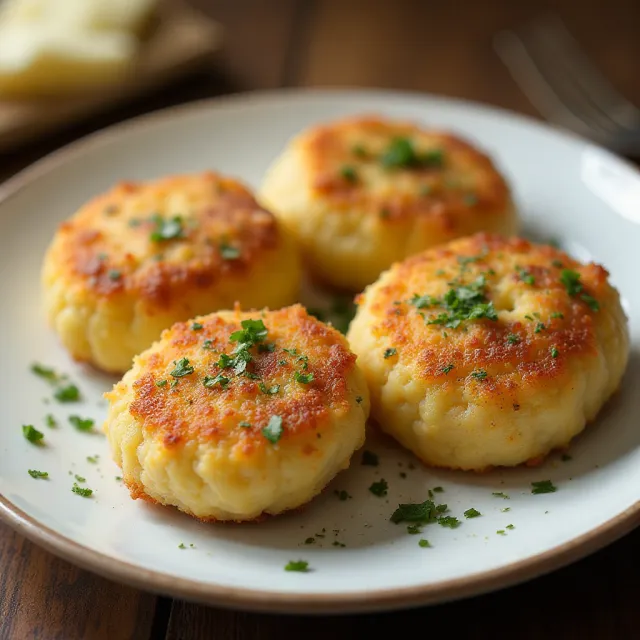 Pancetta and Romano Potato Croquettes