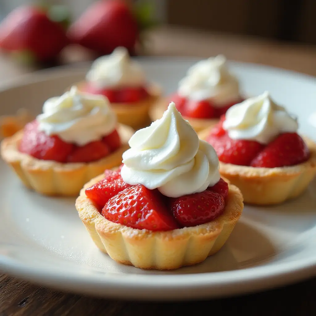 Strawberry Kiwi Tartlets