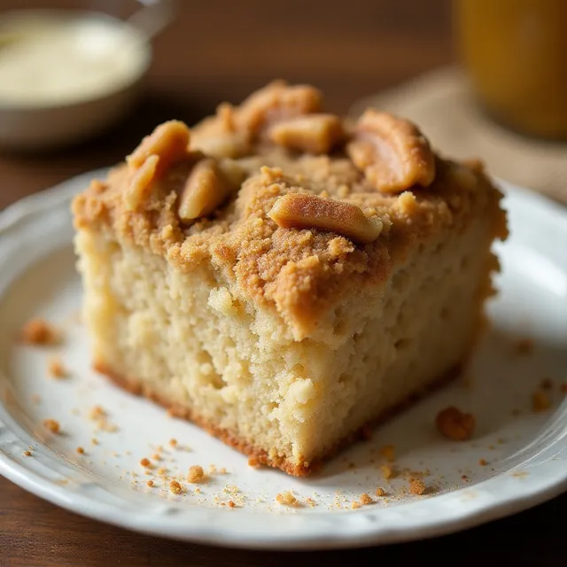 Banana Oatmeal Crumb Cake