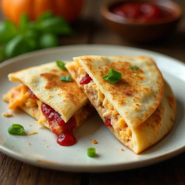 Thanksgiving Quesadilla