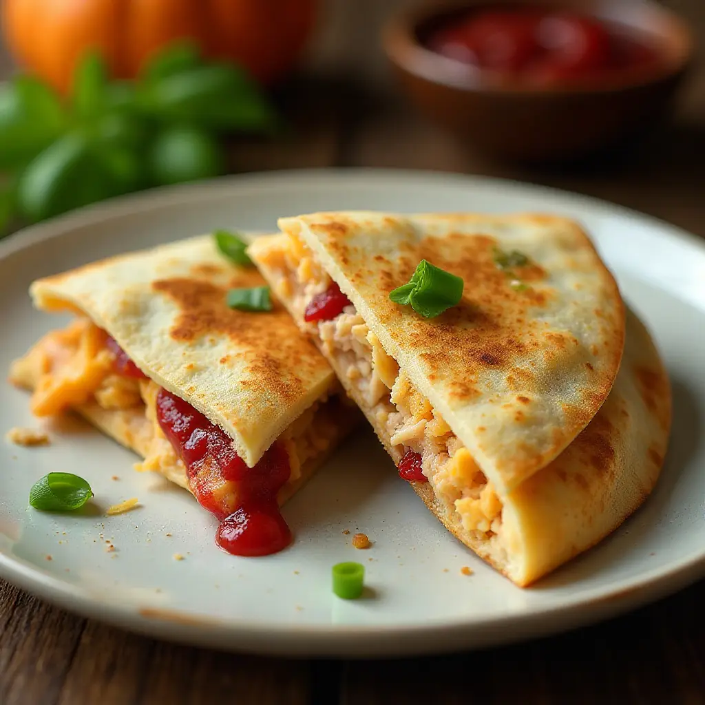 Thanksgiving Quesadilla