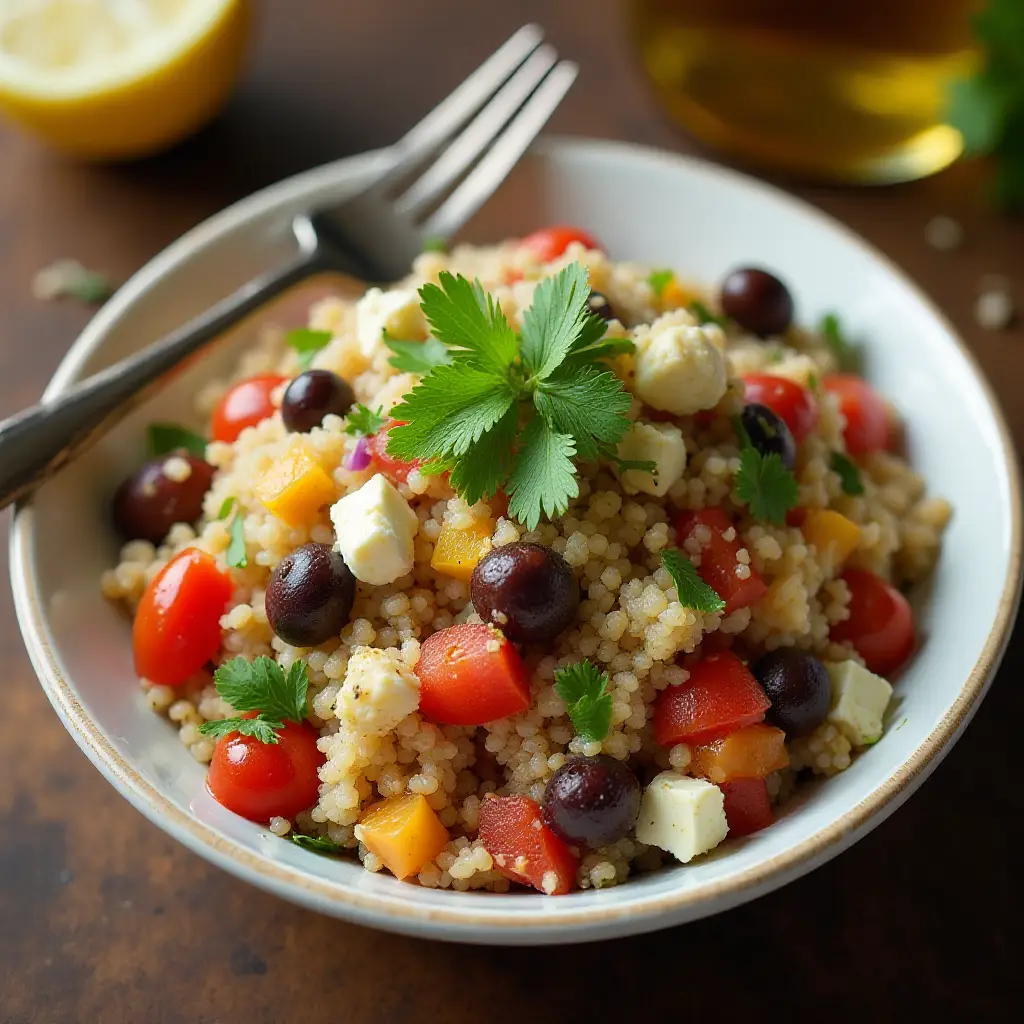 Best Greek Quinoa Salad