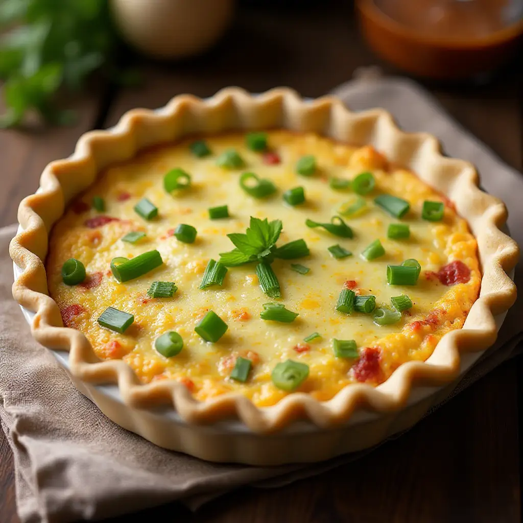 Easy Crab Quiche