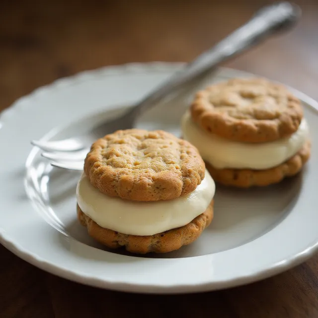Tiny Oatmeal Cream Pies