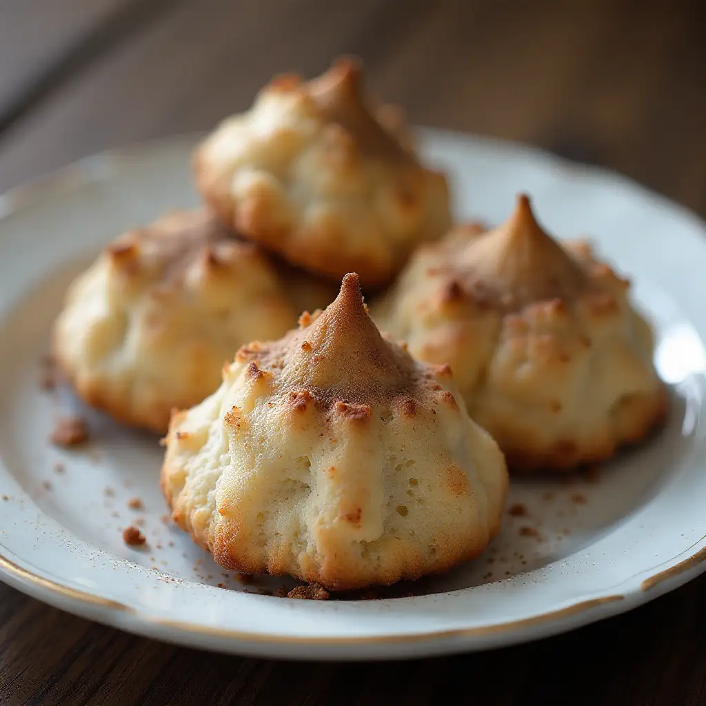 Thai Coconut and Cocoa Macaroons
