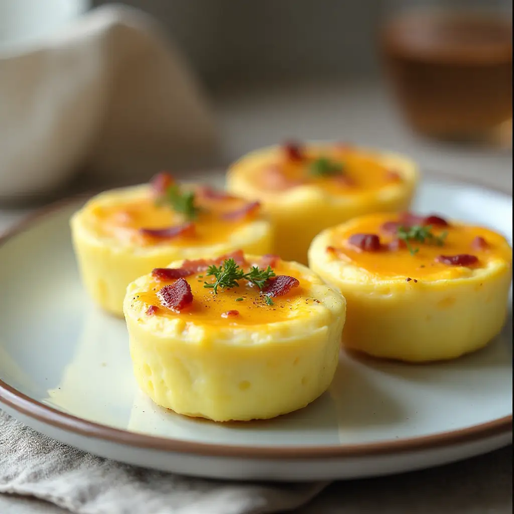 Bacon and Gruyere Sous Vide Egg Bites